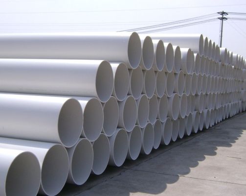 SJZS65 / 132 ile Konik İkiz Vidalı Ekstruder Plastik UPVC / CPVC / PVC Boru Ekstrüzyon Hattı