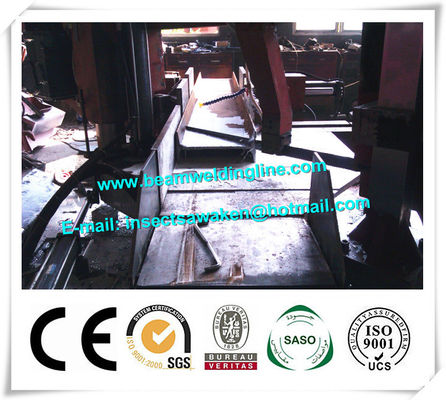 Otomatik Kutu Işın Üretim Hattı, H Işın Açısı Metal Şerit Testere Makinesi