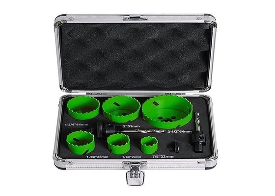 Matkap Paslanmaz Çelik / Metal Delik Testere Seti 22mm 29mm Alüminyum Kılıflı