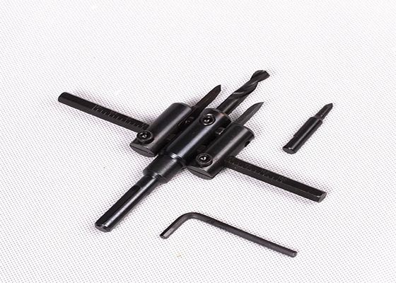 Özel Ayarlanabilir Delik Açma Makineleri Kesme Plastik / Ahşap Delik Testere 30mm - 120mm Ebat