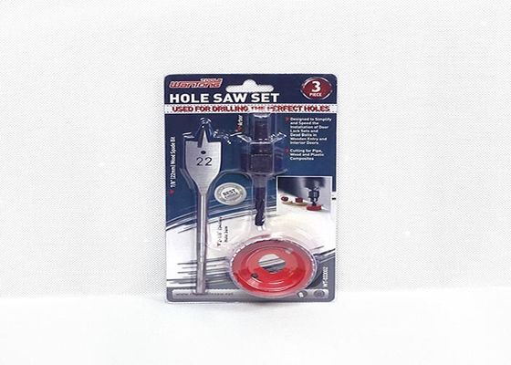 Ahşap Kesiminde Büyük Çap 1 &quot;- 5.5&quot; Yüksek Karbon Çelik Delik Testere Matkap / Plastik