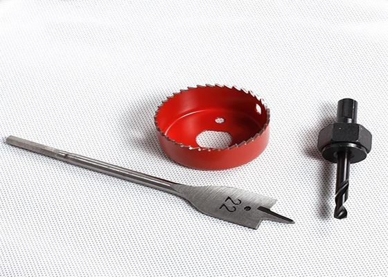 Ahşap Kesiminde Büyük Çap 1 &quot;- 5.5&quot; Yüksek Karbon Çelik Delik Testere Matkap / Plastik