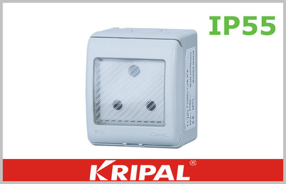 Güney Afrika Açık Soket Soket / 15 Amp Yuvarlak Soket 250V