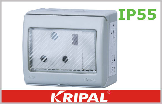 Güney Afrika Açık Soket Soket / 15 Amp Yuvarlak Soket 250V