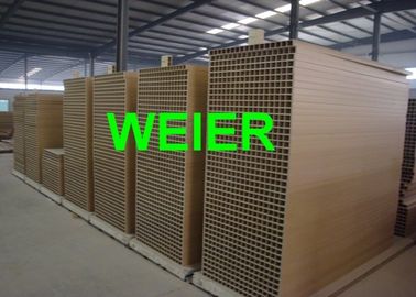 Ahşap Plastik Kompozit WPC Kurulu Üretim Hattı, CE Belgesi SJSZ-92/188