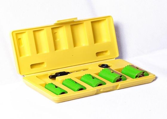 7PC Bi Metal Kesme Deliği Testere Paslanmaz Çelik, 32mm 38mm Büyük Çaplı Delik Testere