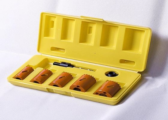 7PC Bi Metal Kesme Deliği Testere Paslanmaz Çelik, 32mm 38mm Büyük Çaplı Delik Testere