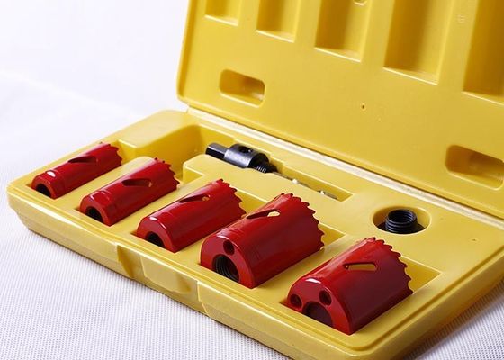 7PC Bi Metal Kesme Deliği Testere Paslanmaz Çelik, 32mm 38mm Büyük Çaplı Delik Testere