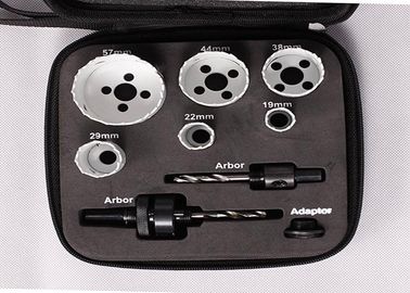 9PC HSS Bi Metal Delik Testere Seti 35mm Derin Kesme Bezi Kılıfı ile