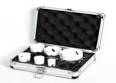 9PC Metal / Paslanmaz Çelik Delik Testere Kesme Derinliği 38mm, Büyük Çaplı Delik Testere Seti