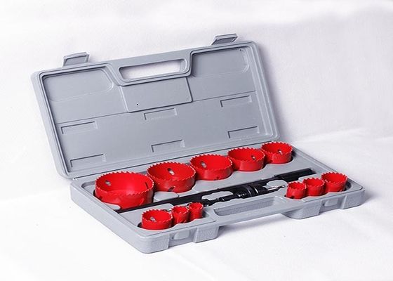 14PC HSS Bimetal Delik Testere, Özel Dantel Diş Deliği Kesme Testere Seti