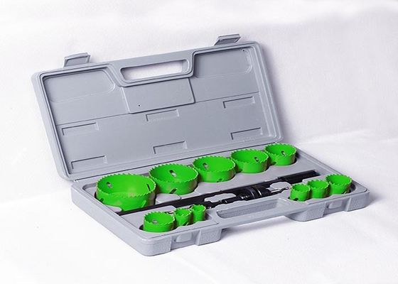 14PC HSS Bimetal Delik Testere, Özel Dantel Diş Deliği Kesme Testere Seti