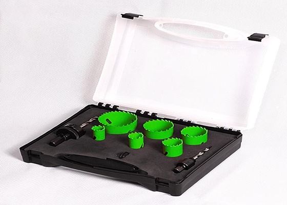 Elektrikçi Bimetal Delik Testere Seti Kesme Derinliği 38mm, Plastik Kasa
