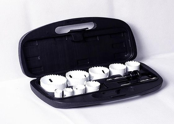 Sert Ahşap Zeminler İçin Beyaz 1-3 / 8 &quot;2&quot; İnce Diş Bimetal Delik Testere Kesici Takımlar