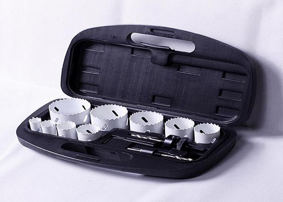 Sert Ahşap Zeminler İçin Beyaz 1-3 / 8 &quot;2&quot; İnce Diş Bimetal Delik Testere Kesici Takımlar