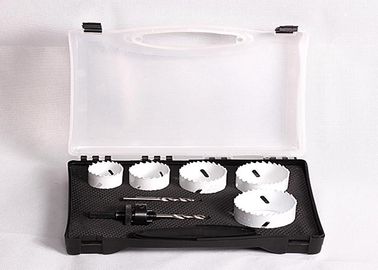 7PC HSS Bimetal Delik Testere, Büyük Çap 1.5 &quot;- 2.5&quot; Delik Testere Matkap Ucu