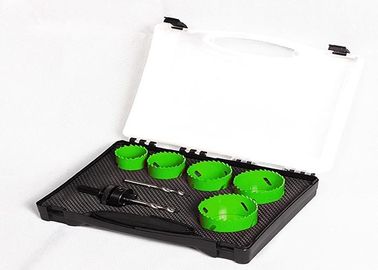 7PC HSS Bimetal Delik Testere, Büyük Çap 1.5 &quot;- 2.5&quot; Delik Testere Matkap Ucu