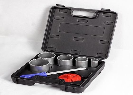 Küçük 53mm 2-5 / 8 &quot;Tungsten Karpit Delikleri, Metal Delme için Pilot Matkap İle Testerendi