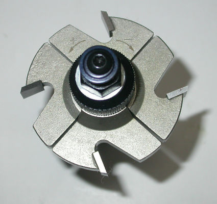 Değiştirilebilir Bıçaklarla Ağır Metal CNC Ayarlanabilir Yiv Açma Biti CNC Yönlendirici Uçlar (Dingil Gerekli Değil)