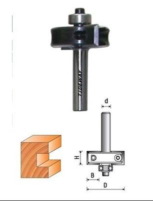 Tersinir bıçakları ile CNC yönlendirici bitmiş yüzey kanal açma