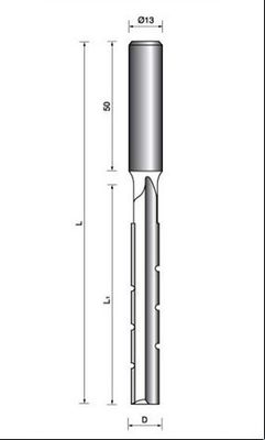 OEM Brad noktası / V noktası TCT matkap ucu (13MM şaft) mortising