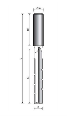 TCT matkap uçlarını harmanlayan özel Mikro tanecikli karbür uçları (16MM şaft)