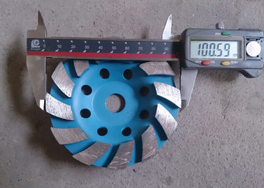Beton Katı 4mm kalınlığı Elmas Taşlama Kupası Tekerlek Disk